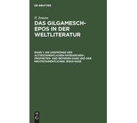 P Jensen Die Ursprünge Der Alttestamentlichen Patriarchen-, P (Copertina rigida)