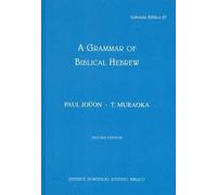 A Grammar of Biblical Hebrew: Second Edition [Lingua inglese]: 27