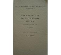 P. L. Hull The Cartulary of Launceston Priory (Lambeth Palace MS.719 (Tascabile)