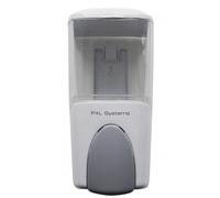 P+L SYSTEMS SDVW Dispenser Sapone Manuale Bianco Da Parete 800 ml Gel [EEK: Non valutato]