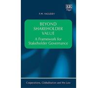 P. M. Vasudev Beyond Shareholder Value (Copertina rigida)