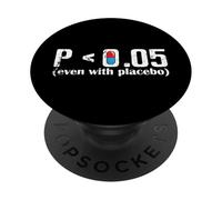 P meno di 0,05 Placebo Statistics Science Detto PopSockets PopGrip Adesivo