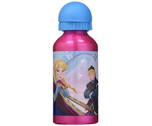 p:os 23898088 - Borraccia in Alluminio Disney Frozen, 400 ml