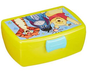 P: OS 68931 - Disney Winnie The Pooh, Scatola per Pane, 16 x 12 x 6.5 cm, Giallo