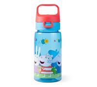 p:os Peppa Pig Borraccia per bambini, 500 ml, a prova di perdite, piccola bottiglia perfetta per l'asilo, il parco giochi o la casa, per ragazzi e ragazze, blu