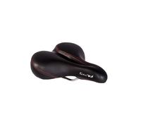 P&P Procycling Sella Kustentour Nero Cuciture Rosso
