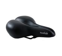P & P pro cycling Unisex - Adulto Nordlicht Elastomero 821 Comoda Sella Nera, 260 x 210 mm
