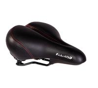 P&P pro cycling P&P 802 - Sella Comoda, 265 x 210 mm, 700 g, Colore: Nero/Rosso