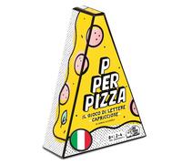 P PER PIZZA Carte da Gioco Divertente Rapido Gioco da Tavolo di Parole per
