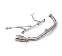 P Per Sym Per GR125 GR150 Scarico Motocicletta Sistema Per Fuga Collegamento Anteriore Tubo Collegamento Acciaio Inossidabile Modificato Senza Silenziatore
