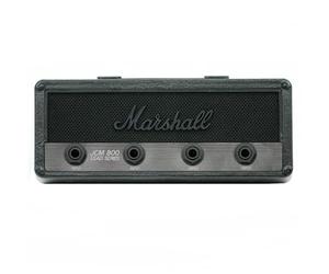 P Pluginz Marshall Stealth - Jack Rack montato a parete Include 4 portachiavi per chitarra e 1 kit di montaggio a parete Facile installazione