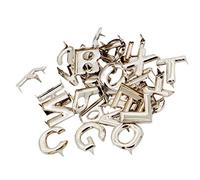 P Prettyia 26Pcs Lettere Inglesi A-Z Claw Nails Punk Rivetti Stud Scarpe Borse Accessori