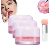 P-robioderm Lip Balm 15ml,P-robioderm Collagen Lip Balm, P-robioderm Collagen Volume Lip Balm, P-robioderm Lip Mask, Anti-Crack Lip Balm,Moisturizing,Hydrating,Exfoliating,Lightening Lip Lines (3Pcs)
