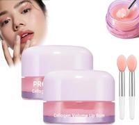 P-robioderm Lip Balm 15ml,P-robioderm Collagen Lip Balm, P-robioderm Collagen Volume Lip Balm, P-robioderm Lip Mask, Anti-Crack Lip Balm,Moisturizing,Hydrating,Exfoliating,Lightening Lip Lines (2Pcs)