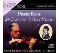 P. Rode 24 Caprices F Solo Violin (CD)