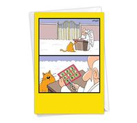 p-s-bd-whyatt2 Nobleworks singolo compleanno della madre Whyatt 2 Nine Lives Card C4169BDG