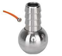 P sfera per filtro di paglia lamentato, attaccamento del tubo per detergenti ad alta pressione-1,4 × 1,4 × 2,4 cm Sfera da filtro a gravità in esa di paglia di cannone in schiuma Peso,acciaio inossida