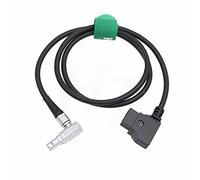 P-tap D-tap - Cavo di alimentazione a 2 pin ad angolo retto per Teradek Bond Bolt Cube Series (45 cm)