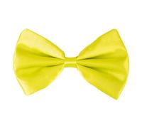 P' tit Clown 11896 fiocco farfalla tessuto - Giallo Fluo, Taglia unica