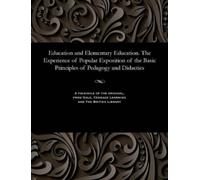 P U Education and Elementary Education. the Experience of Popular Ex (Tascabile)