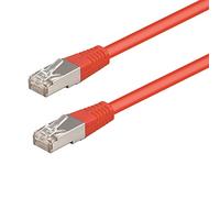 P&W WP WPC-PAT-5F005R Cavo di Rete 0,5 m Cat5e F/UTP (FTP) Rosso