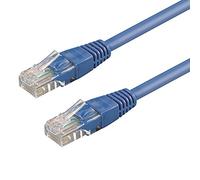 P&W WP WPC-PAT-6U010B Cavo di Rete 1 m Cat6 U/UTP (UTP) Blu