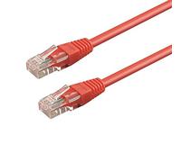 P&W WP WPC-PAT-6U010R Cavo di Rete 1 m Cat6 U/UTP (UTP) Rosso