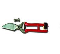 P1025-Forbici con perno conico manico in plastica cm 19X PL