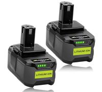 p108 18V 5500mAh litio Sostituzione per ryobi 18V Batteria p108 rb18l50 rb18l40 rb18l25 rb18l15 rb18l13 p107 p122 p104 P105 p102 P103 per ryobi Batteria Exemoro