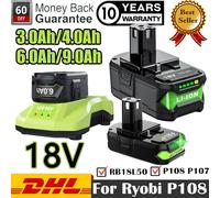 P108 RB18L20 per Ryobi 18V batteria agli ioni di litio per Ryobi One P102 P103 batteria di ricambio BPL1820 RB18L50 RB18L40 strumento Cordless