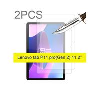 (P11 pro Gen 2 11.2) 2 pezzi Pellicola protettiva in vetro per schermo Lenovo Tab M10 HD FHD Plus P11 P12 M7 M8