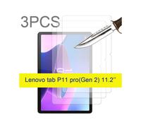 (P11 pro Gen 2 11.2) 3 pezzi Pellicola protettiva in vetro per schermo Lenovo Tab M10 HD FHD Plus P11 P12 M7 M8