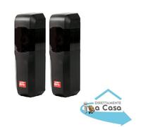 P111782 COPPIA FOTOCELLULE BFT COMPACTA ORIENTABILI AUTOMAZIONE CANCELLO