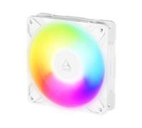 ARCTIC P12 Pro Reverse A-RGB - 120 mm Ventola Premium con flusso d’aria inverso, Ventole PWM con splitter per cavo a Y, 500-3000 rpm, 0 rpm <5% PWM, 5V Digital RGB, FDB, 4-Pin - Bianco
