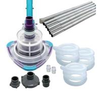 BESTWAY ASPIRATORE PER FONDO PER PULIZIA PISCINA ROTANTE A 360Â° CON MANICO MOD.