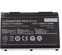 P157SMBAT-8 Sostituzione della batteria del laptop per CLEVO P157SM P157SM-A P177SM P177SM-A Sager NP8258 NP8290 Schenker XMG P704 Terrans Force X611 X611-880M X811 X811-980M Series(14.8V 76.96Wh)