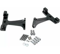 P17-0406B PASSENGER FLOORBOARD MOUNTS BLACK HARLEY DAVIDSON ROAD KING FLHR 1998