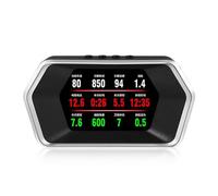 P17 Doppio Head Up Display OBD2 HUD GPS Tachimetro Digitale Contagiri Temp. Olio/liquido Di Raffreddamento