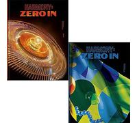 P1HARMONY HARMONY : ZERO IN 4th Mini Album ( ZERO IN + KICK IN - 2 Version Full Set. )+2ea Folded Poster(First Press Only) K-POP SEALED