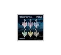 (P1harmony Unique 9th Mini Album con Tracking P1H - Portachiavi con luce casuale)