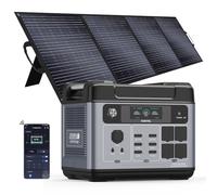 P2001 PLUS Centrale elettrica portatile con Pannello Solare da 200W,2400 W generatore solare da 2048 Wh, batteria LiFePO4, ricarica rapida da 1800 W, controllo tramite APP intelligente