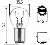 P21/4W 12V 21/4W STANDARD