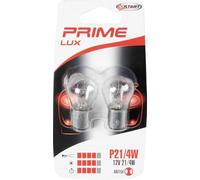 P21/4W Coppia di lampadine biluce per luci auto 12V P21/4W BAZ15d