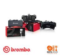 Set di pastiglie freno BREMBO P 23 087, fronte