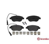 Set di pastiglie freno BREMBO P 23 137, anteriore