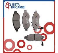 P23144 Kit pastiglie freno, fiat ducato Freno a disco (MARCA-BREMBO)