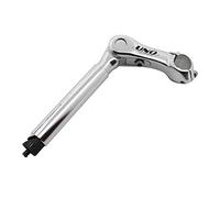 P2r ( Cycle) Attacco Manubrio City a Sub Regolabile 22,2mm L 105mm Argento per Gancio 25.4mm