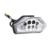 P2R Fanale posteriore per Moto Rieju 50 MRT 2009-2021 12V a LED cabochon trasparente