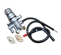 P2R (Motorisé) Pompe A HUILE Scoot A Debit Variable pour MBK 50 Booster, Nitro-Yamaha 50 BWS, AEROX-APRILA 50 SR-MALAGUTI 50 F12 (PLAQUETTES Jaune +30%, Verte +60%, Rouge +100%)