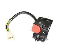 P2R (motorizzato) COMMODO-COMMUTATORE ADATTABILE MBK 50 NITRO 1997>2012 YAMAHA 50 AEROX 1997>2012 GAUCHE -P2R-